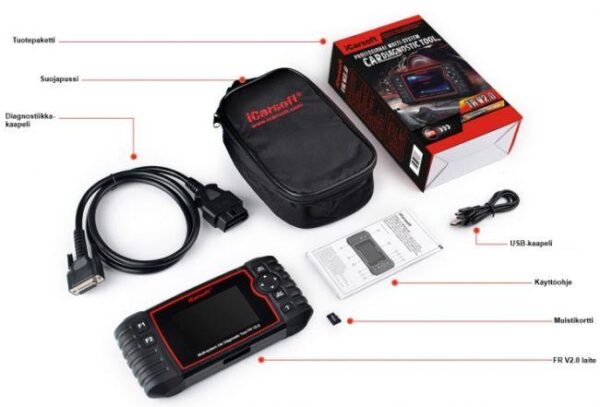 iCarsoft FR V2.0 Citroen/Peugeot/Renault/Dacia diagnostic tool