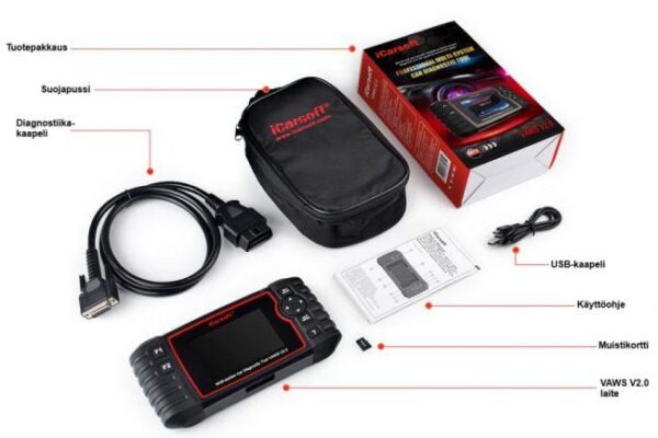 iCarsoft VAWS V2.0 VW/Audi/Skoda/Seat diagnostic tool