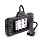 iCarsoft OP V2.0 connected to OBD diagnostic cable