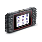 iCarsoft OP V3.0 connected to OBD diagnostic cable