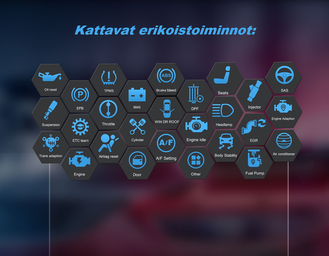 iCarsoft CR MAX BTdiagnostic tool